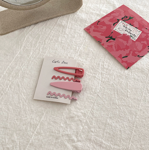 Colorful Hair Clip Set