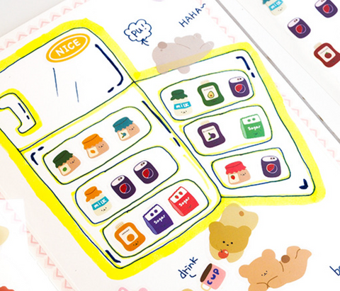 Bear! PVC Stickers