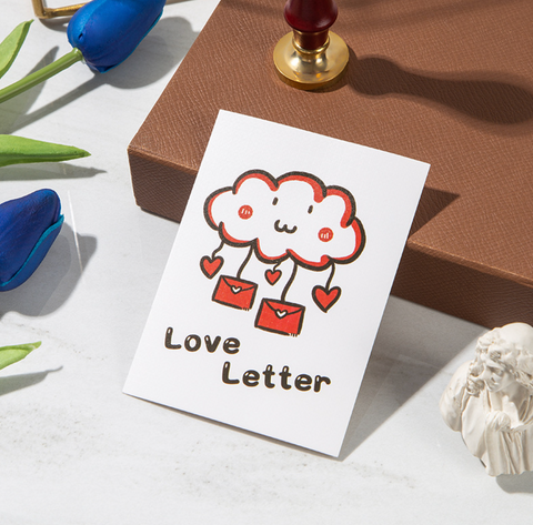 Graphic Heart Card