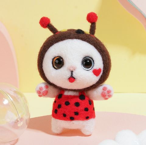 Kitty Cat Needle Felt Set