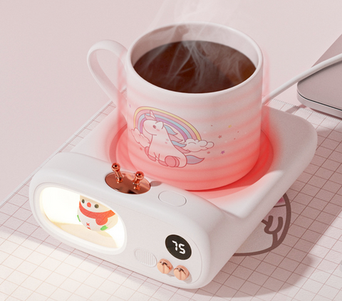 Dino Mug Warmer - Pink