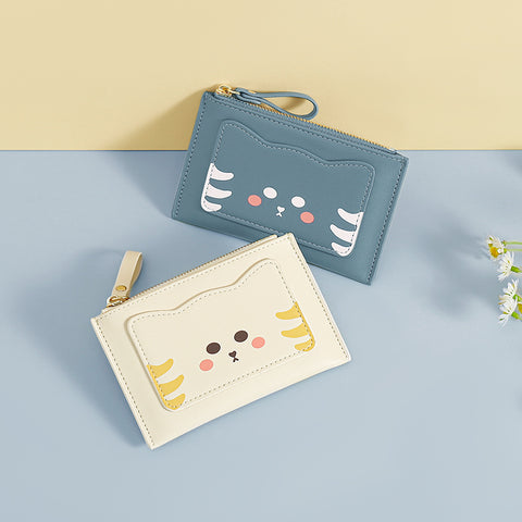 Cat Card Coin Holder