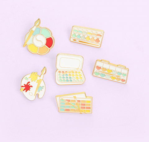 Colorful Art Pins
