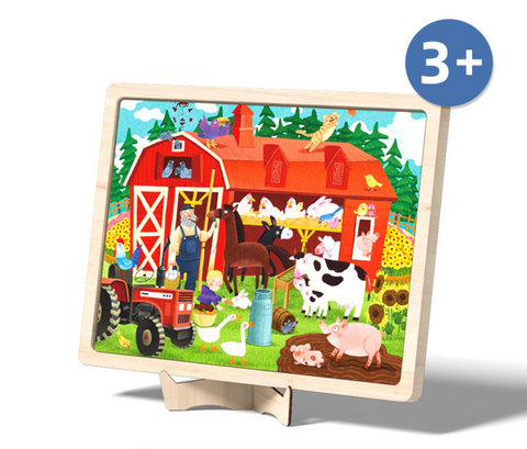 Children Wood Frame Puzzle