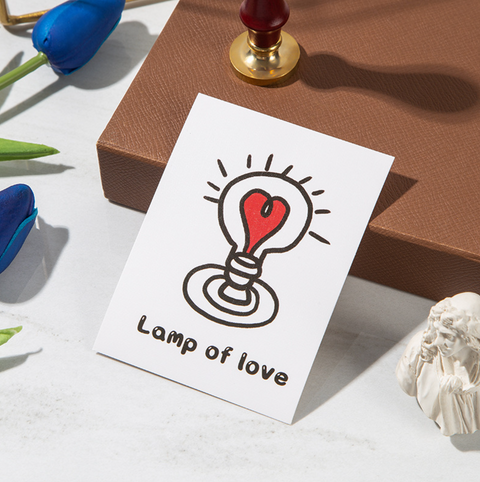 Graphic Heart Card