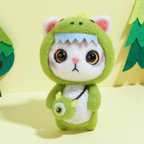 Kitty Cat Needle Felt Set