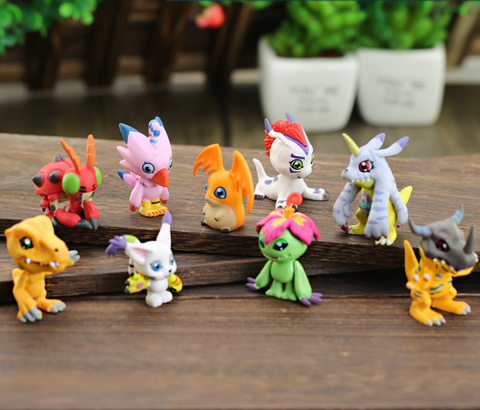 Digimon Chibi Statues
