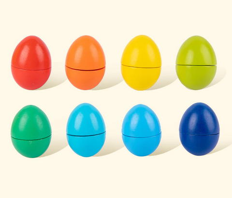 Colorful Egg Puzzles 8pcs
