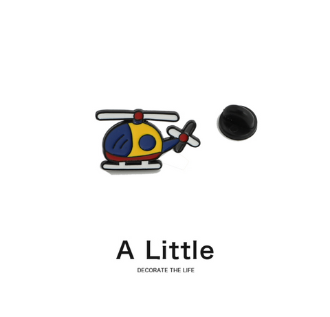 Tiny Helicopter Pin
