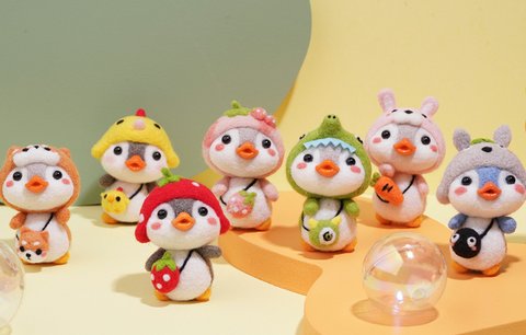 Penguin Needle Felt Set