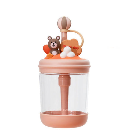 Capped Straw Baby Tritan Water Bottle 470ml