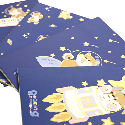 Space Dog A5 Notebook