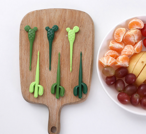 Cactus Bento Picks