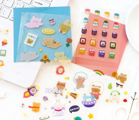 Bear! PVC Stickers