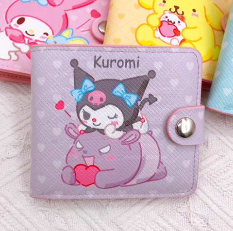 Sanrio Button Short Wallet