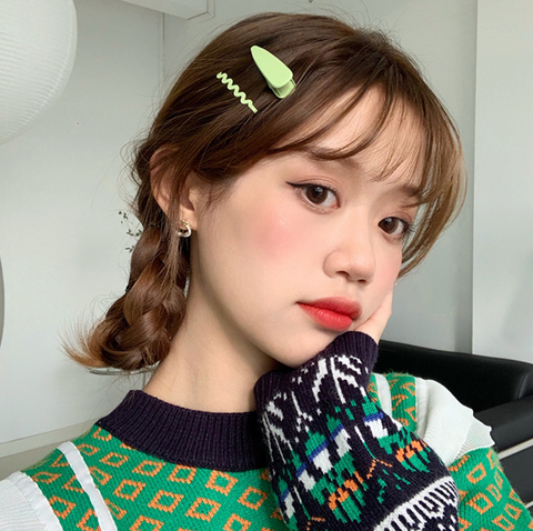 Colorful Hair Clip Set