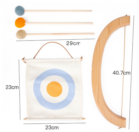 Arrow and Wood Bow