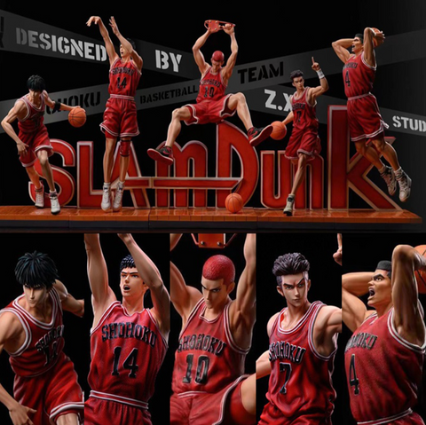 Slamdunk Hisashi Mitsui Statue 18cm