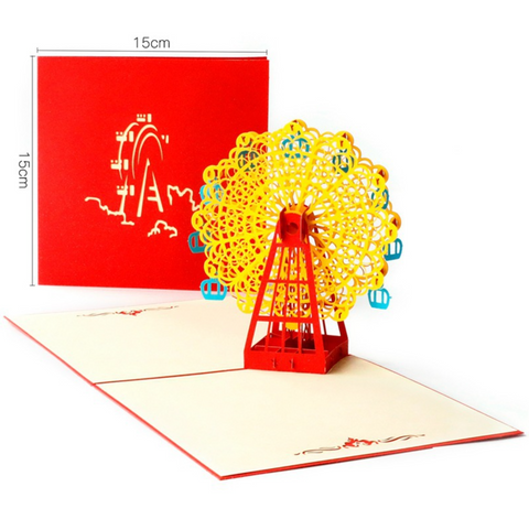 Pop Out Card Ferris Wheel
