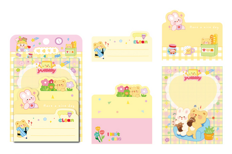 Jiyu Fun Shaped Tabbed Post It