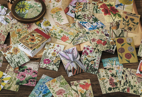 Infeel.Me Deco Wildlife Scrap Paper Sticker Book