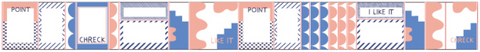 Mgcity Geometric Label Washi Roll Sticker