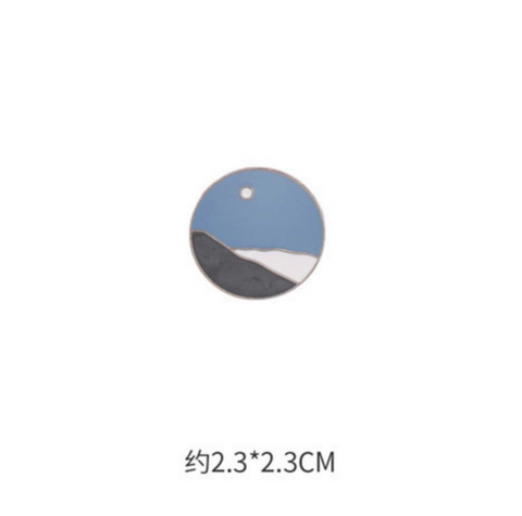 Blue Sky Pin