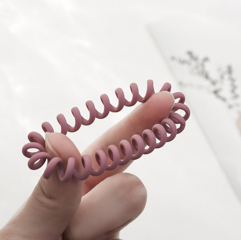 Matte Phone Cord Hair Tie