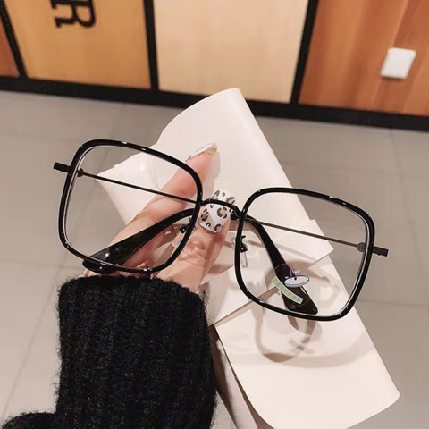 Blue Light Frosted Square Glasses