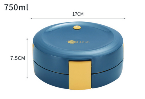 Make Food Delicious Round Lunch Box 750ml