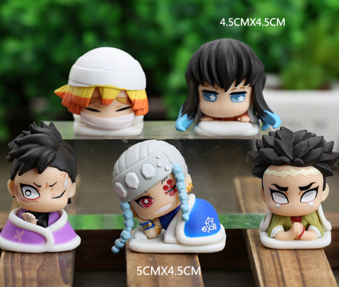 Demon Slayer in Bed 2 Statue