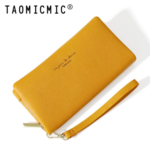 Folding Zipper Long Wallet