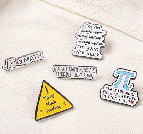 Math Pins