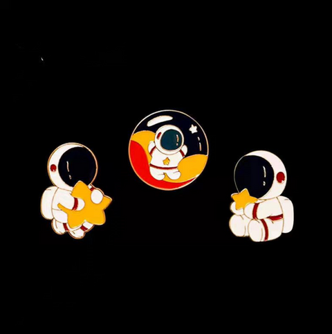Astronaut Pin