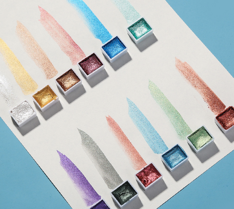 Giorgione Solid Pearlescent Watercolor Pigment