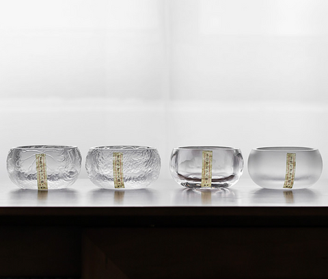Japanese Frozen Glass Cup