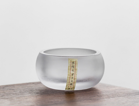 Japanese Frozen Glass Cup