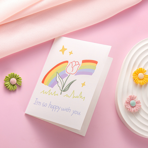 Happy Rainbow Card