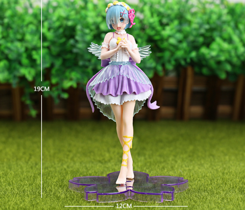 Rem Purple Dress Statue