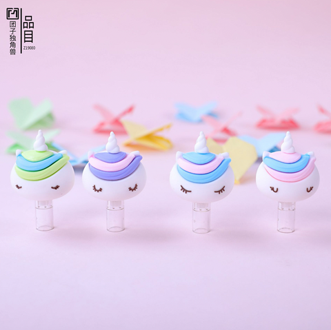 Cute Unicorn Black Gel Ink Pen 0.5mm