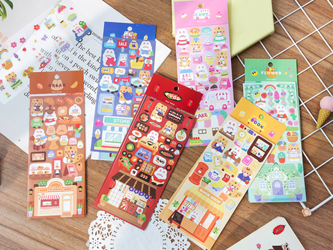 Jiyu Starlight Shop Sticker Set