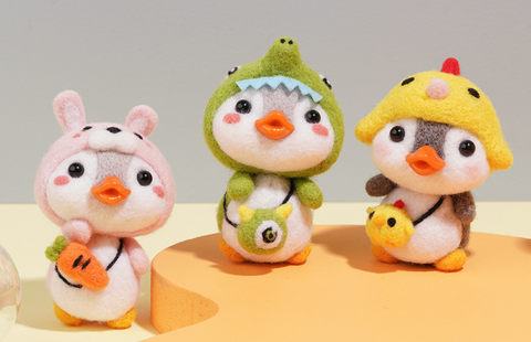 Penguin Needle Felt Set