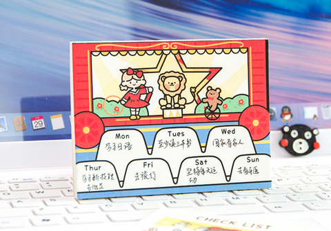 Cute Girls Memo Pads