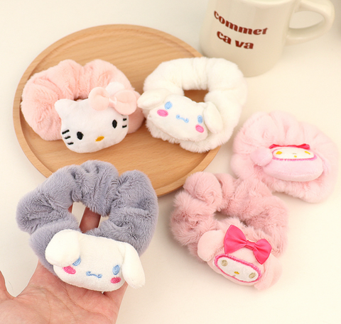 Soft Kitty Scrunchie
