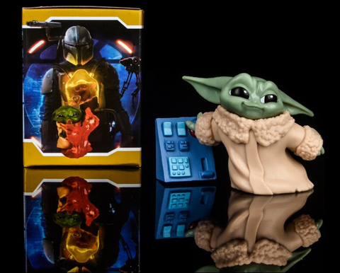 Mandalorian Yoda Statue
