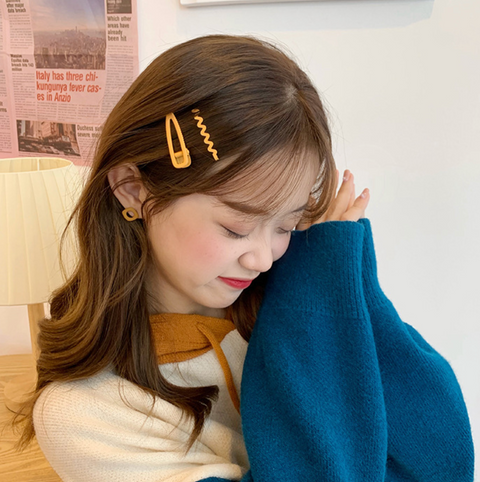 Colorful Hair Clip Set