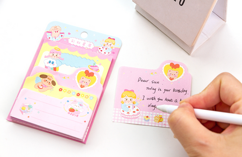 Jiyu Fun Shaped Tabbed Post It