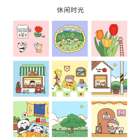 Cartoon Movie Postcards