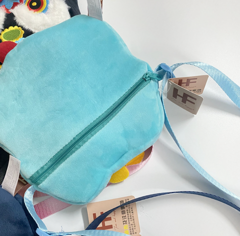 Chinese Lion Plush Coin Bag