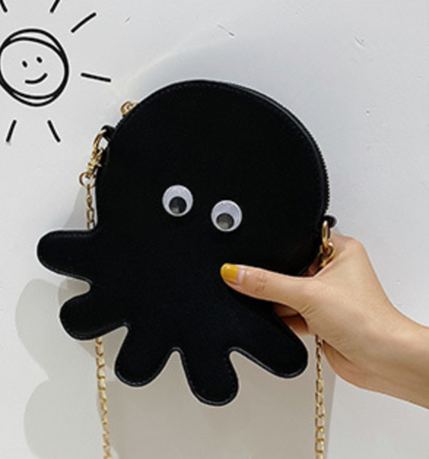 Octopus Purse (Green, White, Pink, Black) 9018